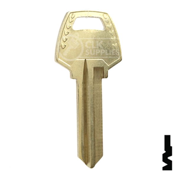 Uncut Key Blank | Corbin Russwin | 60-6-NS,COR-9S Online - Image 2
