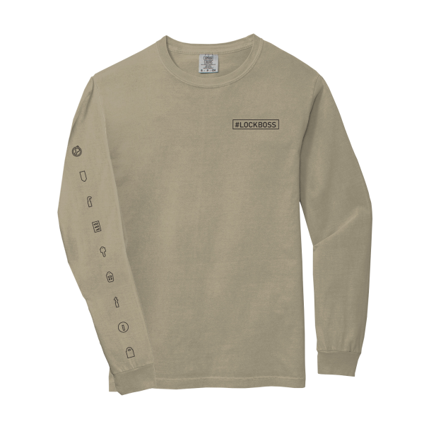 #Lockboss Icon Sleeve Tee Online Sale